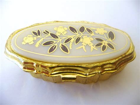 pocket pill box metal|vintage metal pill box.